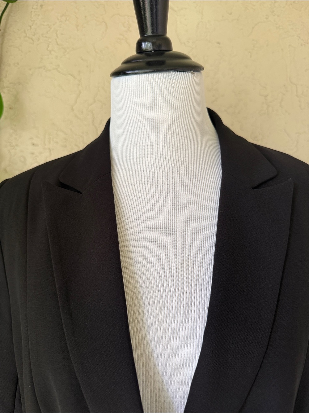 Liz Claiborne Black Single-Button Women's Blazer - Picture 4 of 11